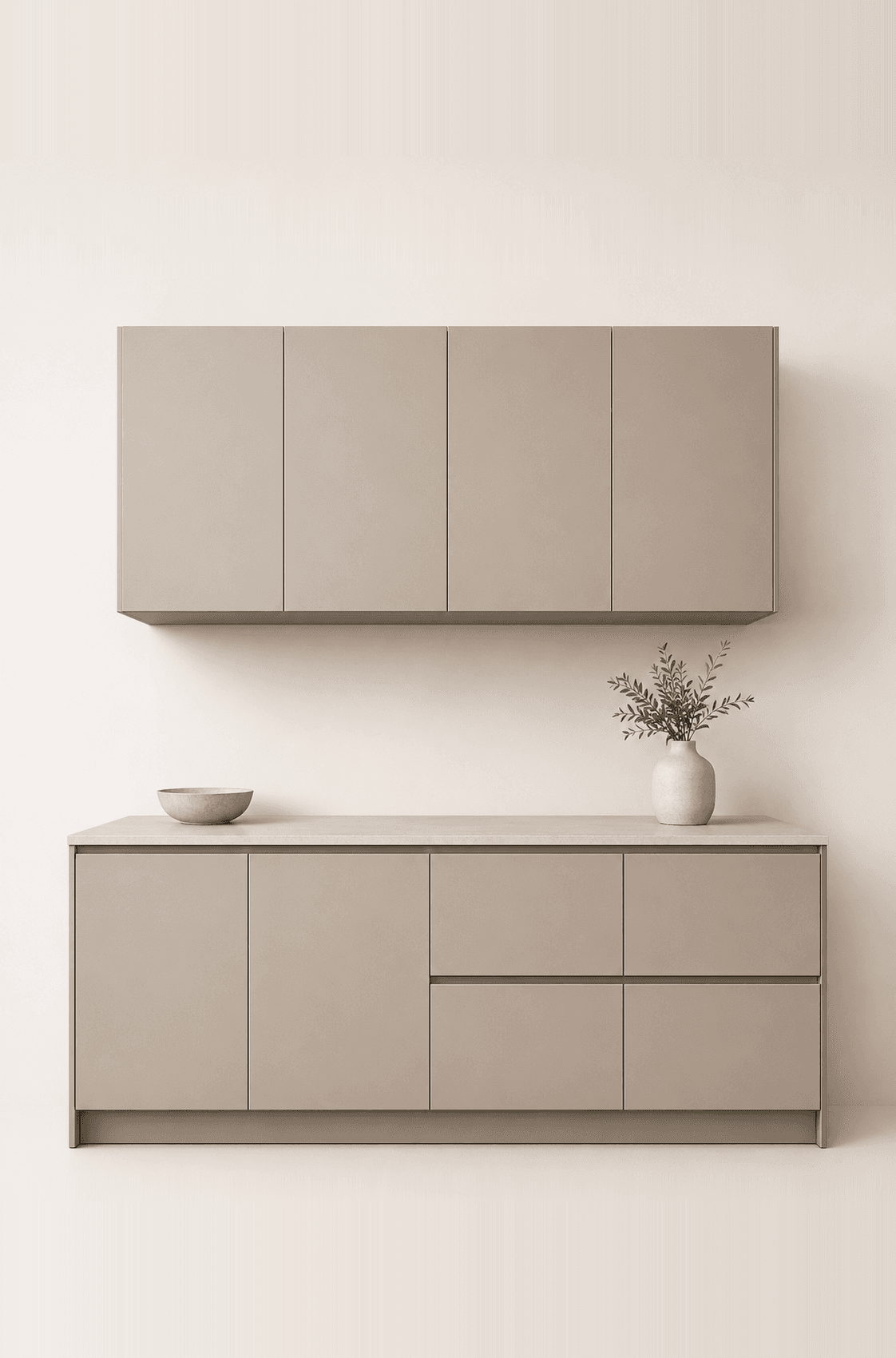Sistema modulare standard di mobili da cucina LINIA345